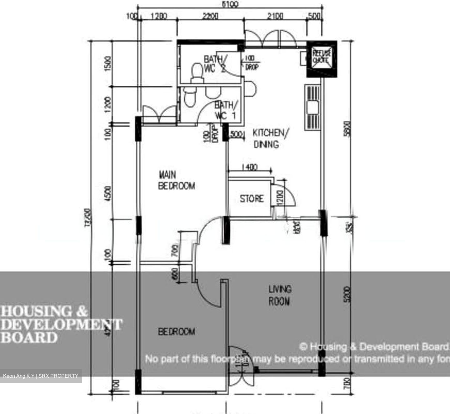 Blk 185 Bishan Street 13 (Bishan), HDB 3 Rooms #562355441
